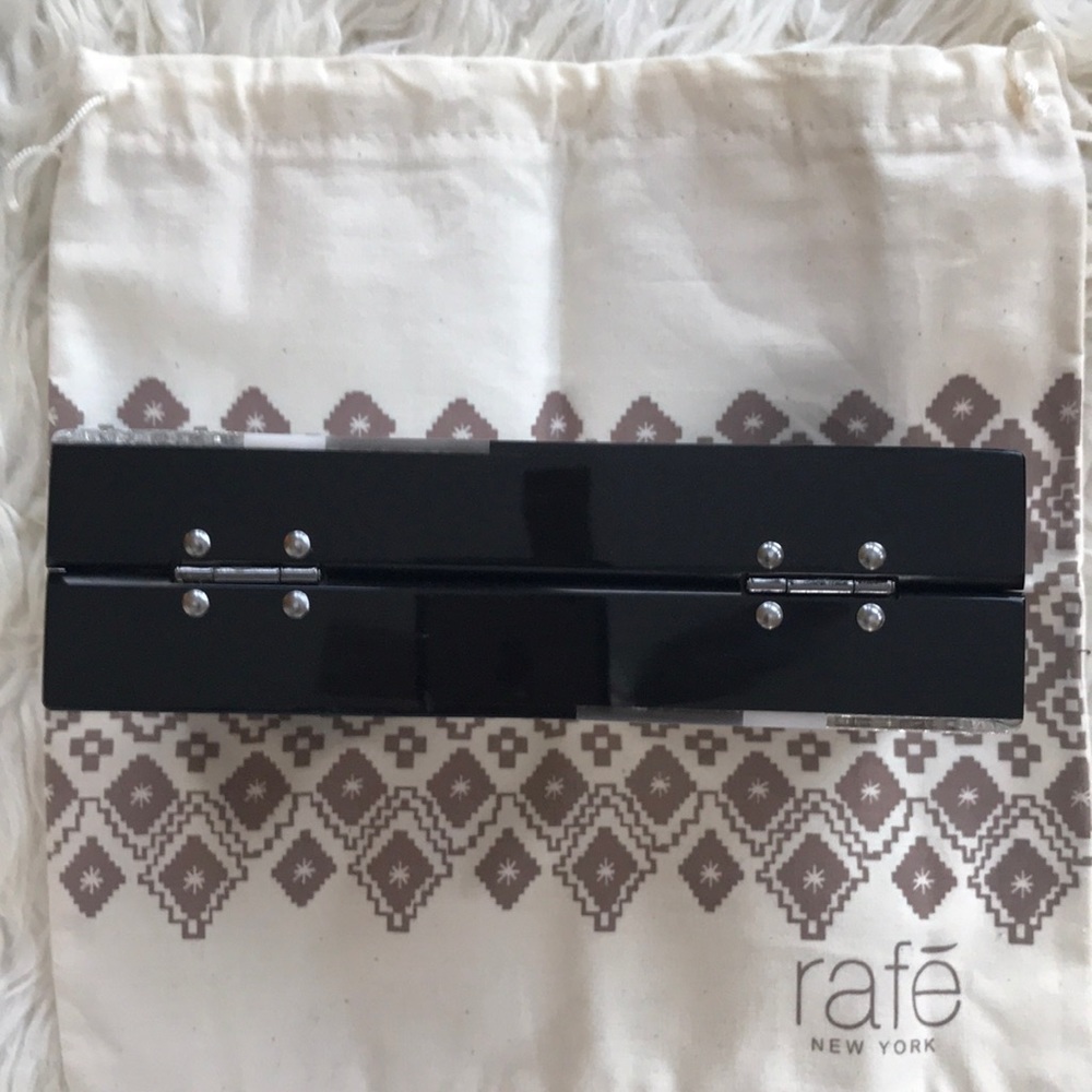 Rafe Alicia Lucite Clutch w/ Shoulder Strap - Picture 5 of 15